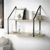 CASAME CALICOSY - Etagère murale grande profondeur à 2 niveaux - L80 x P30cm