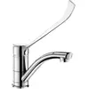 DELABIE Mitigeur de lavabo mécanique monotrou avec bec orientable - - 2522L