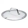 bekaline Couvercle Evolution 28 cm en verre et inox - Beka - Transparent - Verre