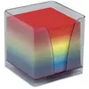 Bloc Cube Plexiglas QuoVadis + Recharge Arc En Ciel