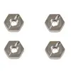 Hexagone de roues alu (4p) Pirate Rocker T2M