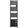 Sauter Radiateur sèche-serviettes KELUD SLIM VENTILO anthracite 1500W
