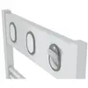 Sèche-serviettes électrique à inertie fluide Sauter Marapi tactile blanc 750W