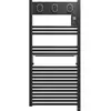 Sèche-serviettes électrique à inertie fluide Sauter Marapi tactile anthracite 500W
