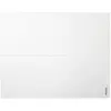 Radiateur électrique 1250W SOKIO horizontal blanc - ATLANTIC - 503111