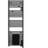 Sèche-serviette 1500w doris digital soufflant noir - atlantic - 851232