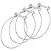 Unelvent - 4 colliers de fixation acier s&p, Diam.80/80 mm Cf80