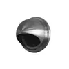 prise air neuf - en inox - ronde - diamètre 125 - unelvent 870253