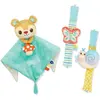 Coffret Naissance Toudoux - Doudou Et Bracelets Hochets