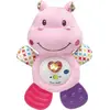 VTECH BABY - Hochet Croc'Hippo - Peluche Texturée Rose
