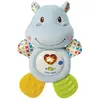 VTECH BABY - Hochet Croc'Hippo - Peluche Texturée Bleue