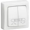 Double poussoir en saillie pour volets roulants - LEGRAND - 086010L