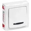 Legrand - Poussoir lumineux (voyant fourni) Appareillage Saillie - blanc