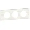Legrand PLAQUE 3P CORIAN CANNELE
