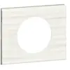Legrand Plaque de finition Legrand pour 1 prise CELIANE corian cannele