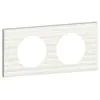 Plaque de finition - LEGRAND - Céliane - 2 postes - Corian cannelé - 71mm
