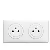 Legrand Kit double prise avec terre Céliane en plastique, blanc mat