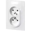 Prise électrique - LEGRAND - Neptune - 2P+T - Asymétrique - Intérieur