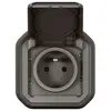 Legrand - plexo 2p+t f/b anth encas grif