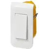 LEGRAND Interrupteur ou va-et-vient Mosaic 10A étroit + Plaque + Boite