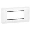 LEGRAND - Mosaic support plaque 4 modules blanc horizontal