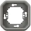 LEGRAND Support plaque encastré 1 poste Plexo gris (069681L)