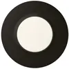 Legrand - Plaque de finition ronde dooxie 1 poste finition noir velours