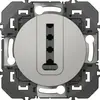 LEGRAND - Prise téléphone en t alu composable Dooxie