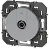 LEGRAND - Prise tv simple alu composable Dooxie