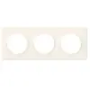 Plaque - LEGRAND - Dooxie - Blanc - 3 Postes - Plastique - Intérieur