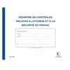 Autre ELVE Registre 'Contrôles relatifs à l'hygiène & la sécurité'