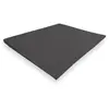 SOLEIL d'OCRE Drap plat Camille - Coton percale - 240 x 300 cm - anthracite