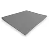 Camille 216013 Camille Drap Plat en Coton Percale Coton Gris 300 x 260...