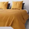 Jeté de lit ou canapé 220x240 cm adele moutarde, par soleil d'ocre
