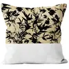 Coussin en coton et jute MAYLINE 40x40 cm, par Soleil d'ocre