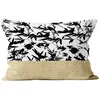 Coussin en coton et jute MAYLINE 32x50 cm, par Soleil d'ocre