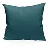 Housse de coussin en velours VELVET, par Soleil d'ocre bleu 40 x 40 cm