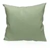 Housse de coussin en velours 40x40 cm VELVET vert, par Soleil d'ocre