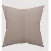 Soleil d'ocre, Adele Housse de Coussin, Coton, Taupe, 60x60 cm