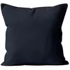 SOLEIL D'OCRE Housse de coussin Alix - 60x60 cm - Bleu marine