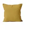 Soleil d'ocre Housse de coussin 60x60 cm ALIX jaune
