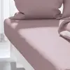ATMOSPHÈRE Drap housse uni 140x190 cm ZZZ rose