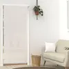 Voilage lin pour porte fenêtre 90x200 cm LINEN blanc, par Soleil d'Ocre