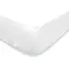 SOLEIL D OCRE Protège matelas matelassé 2x80x190 cm pour lit à têtes et pieds relevables anti-acarien