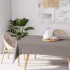 Soleil d'ocre Nappe anti-tâches rectangle 140x240 cm ALIX moka