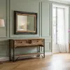 BOIS & CHIFFONS Miroir design  Manguier Pondicherry TU