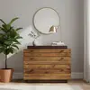 Commode bois massif bicolore 3T  Manguier Herods TU