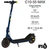 Trottinette électrique Wispeed C10-55 MAX 650 W Bleu