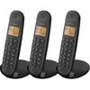 Téléphone Fixe sans fil Trio Logicom Iloa 350 Noir
