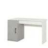 Bureau 1 porte 1 tiroir - Urbain - Décor Gris - UGO - GAMI